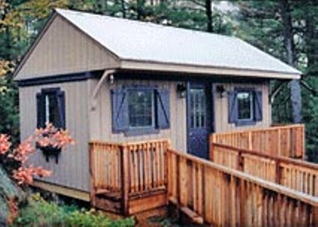 This is a  small bunkie but it still would be a big expense toreplace if let  go.Home buyers need to protect themselves with a homeinspection on  these types of structures as they are often owner builtwithout  adherence to safety or standard building practices   