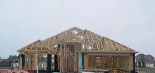 Nice example of wood framing done right. Homes like this can be seen being built in Washago, Coldwater, and  from Coldwater to Midland